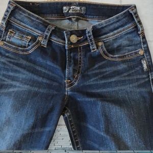 Silver Suki Jeans size 27